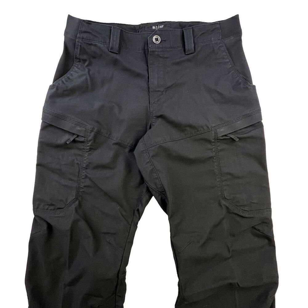 5.11 Tactical Pant Apex Womens 12 (32x32) Black Performance Cargo Utility Work